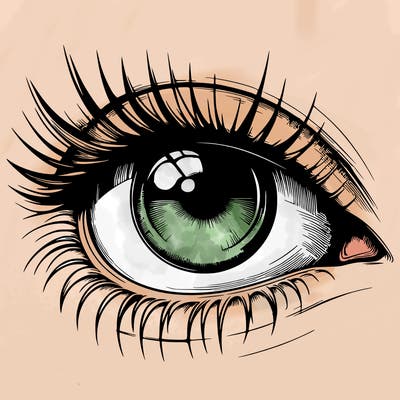 realistic eye