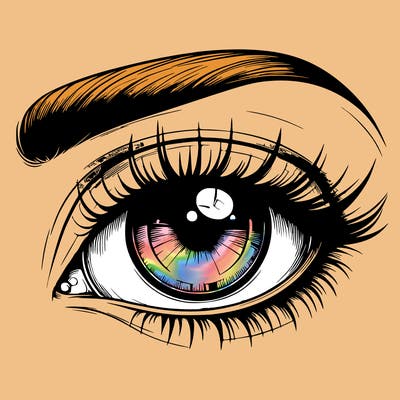 realistic eye