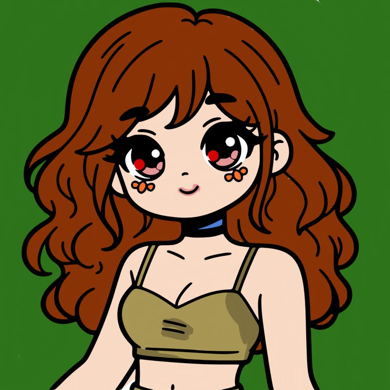 girl in a cute crop top