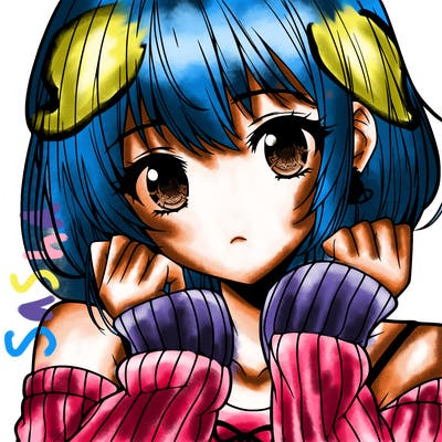 beautiful anime girl