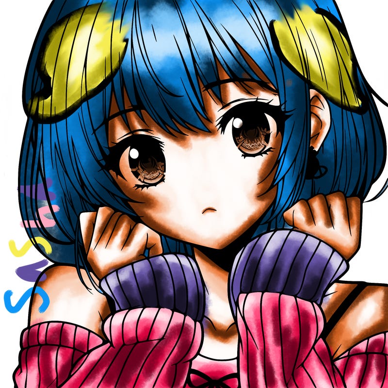 beautiful anime girl