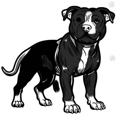 pit bull dog