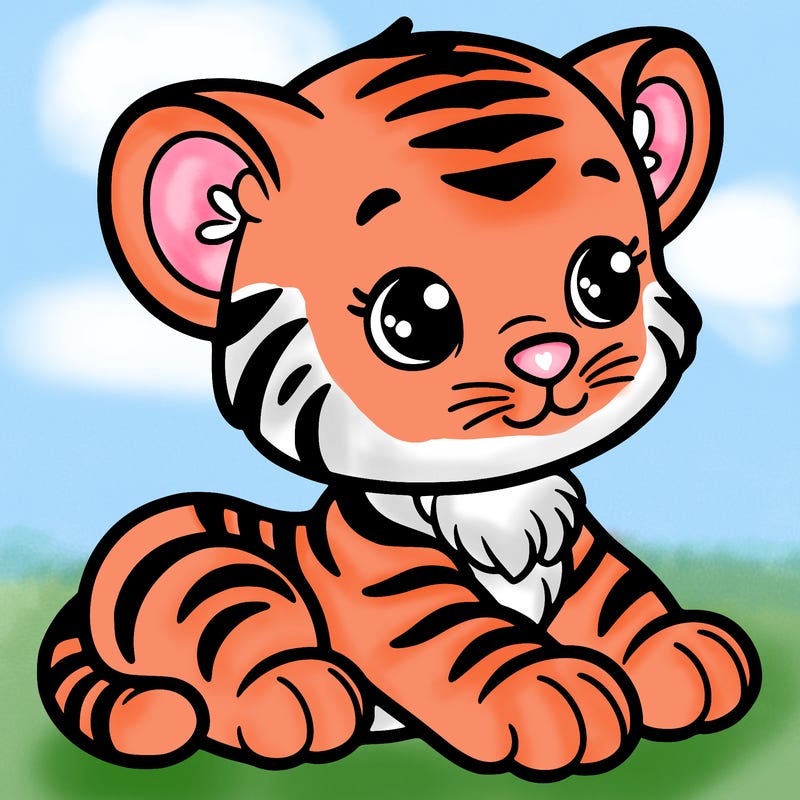 baby cat tiger