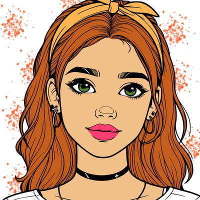 realistic teenage girl