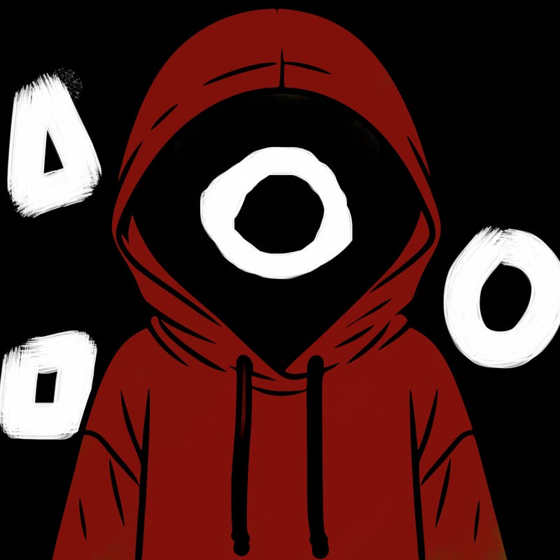 faceless girl in hoodie