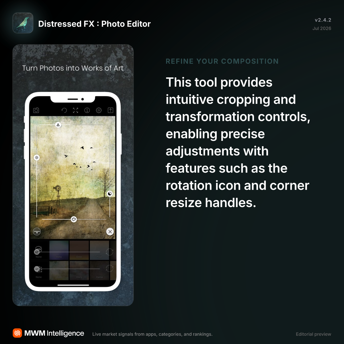 Distressed FX : Photo Editor - Photo & Video App | MWM
