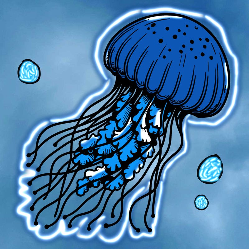 realistic jellyfish