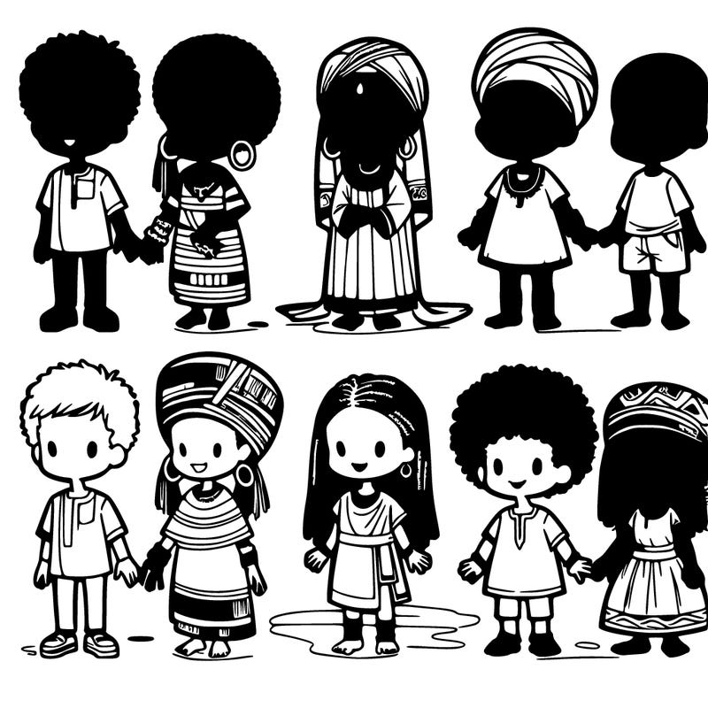 𝔸𝕗𝕣𝕚𝕔𝕒𝕟 𝕘𝕚𝕣𝕝𝕤 𝕒𝕟𝕕 boys