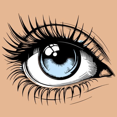 realistic eye