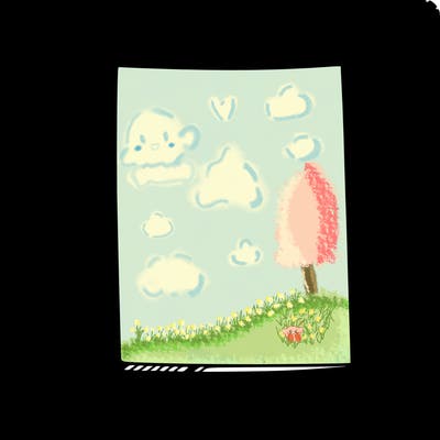 blank sheet of paper paper