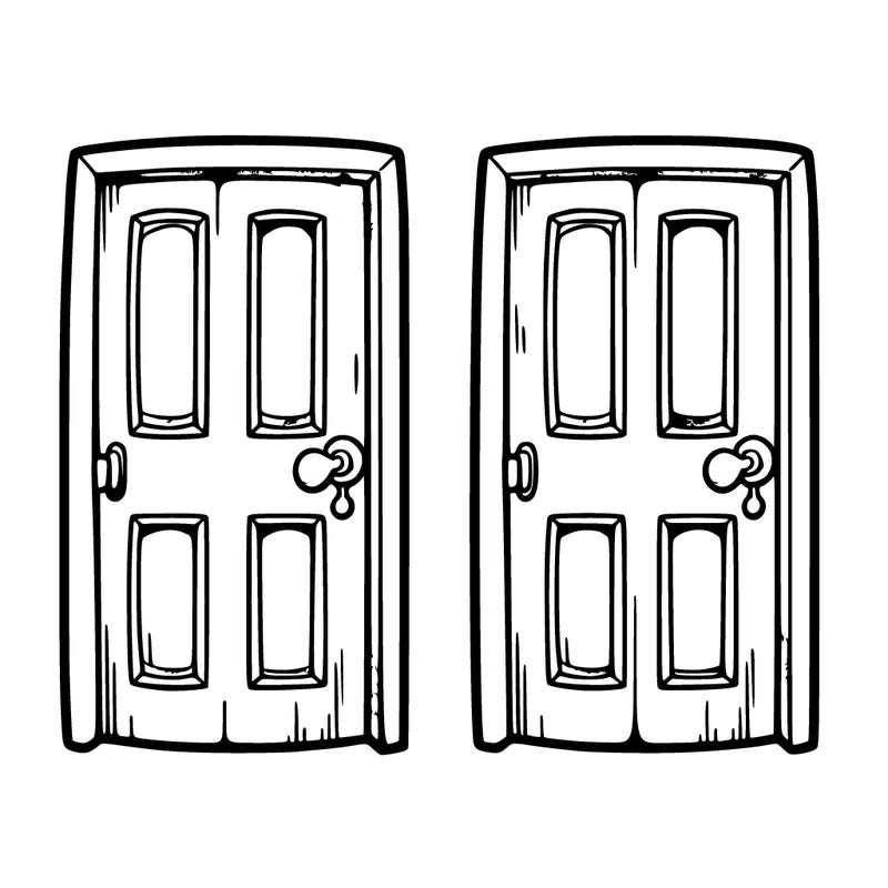 two doors