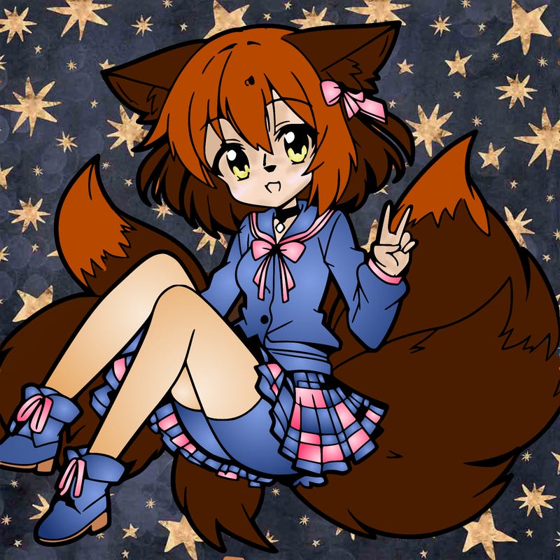 anime fox girl