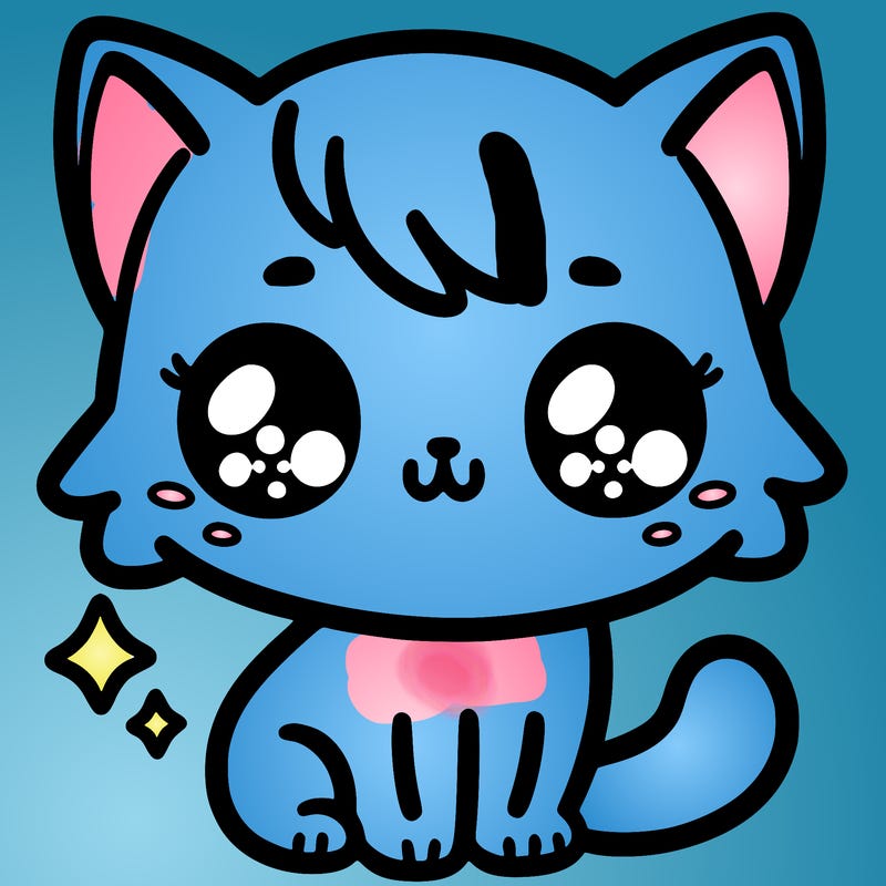 cute kawai kitten