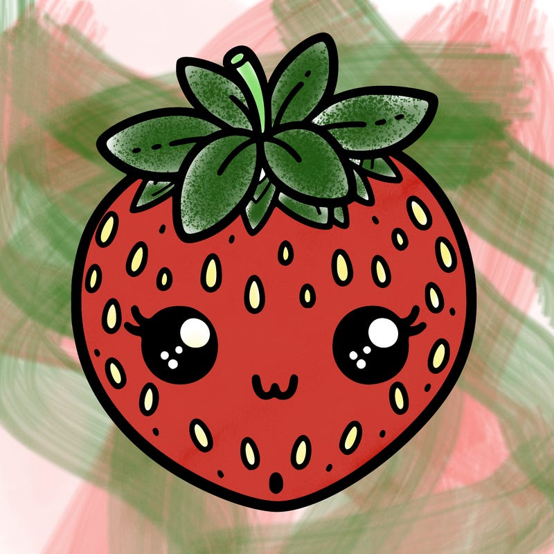 cute strawberry