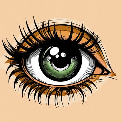 realistic eye