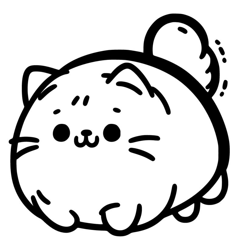 a cute pushen cat