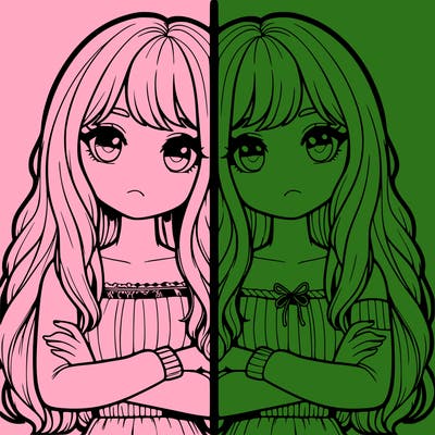 realistic girls split