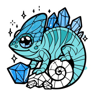 crystal chameleon