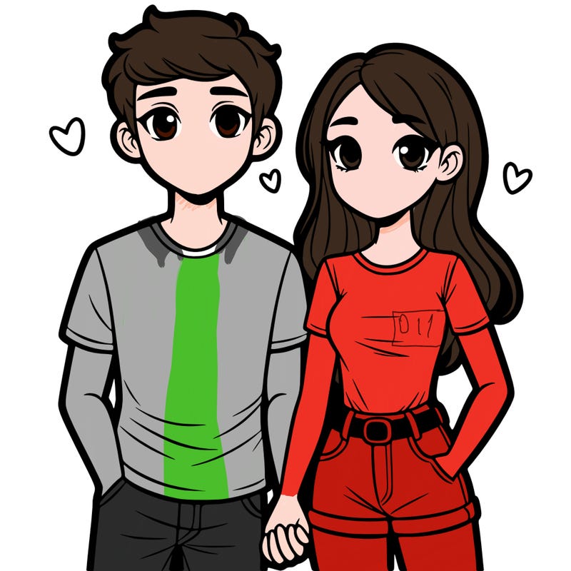 boyfriend and girlfriend