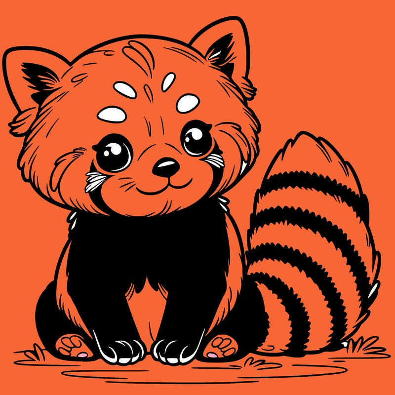 red panda