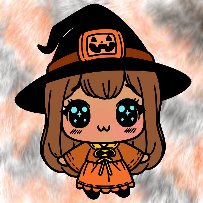 cute halloween girl