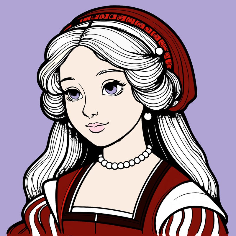 girl from renaissance era