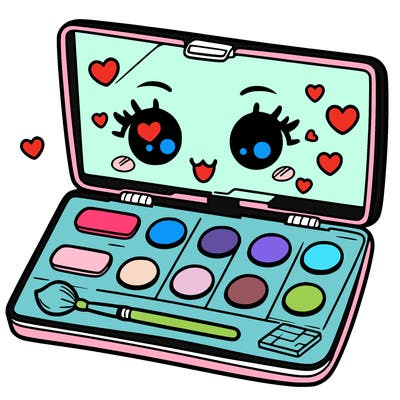 makeup pallet