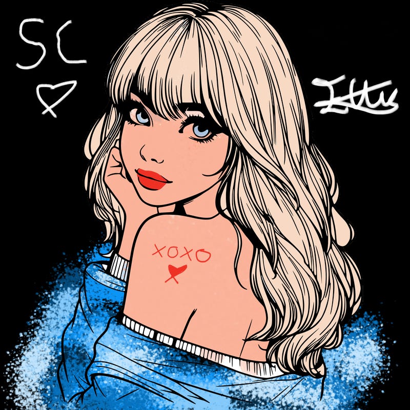 realistic girl with bangs looking over her shoulder