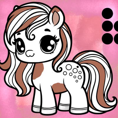 cute pony