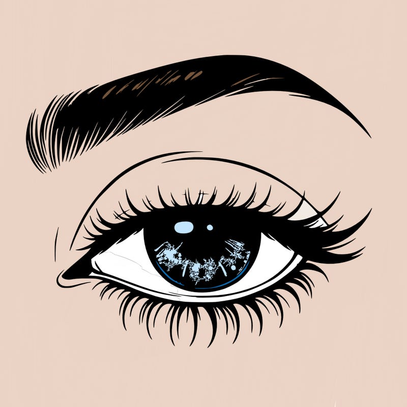 eye closed realistic