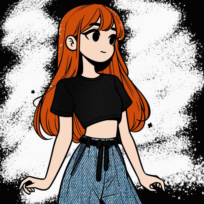 girl in a cute crop top