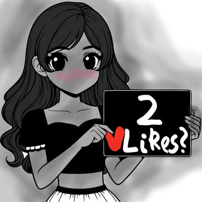 realistic pretty girl holding blank sign