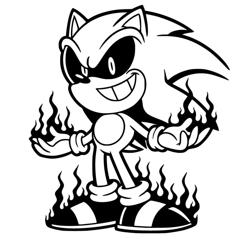 evil sonic