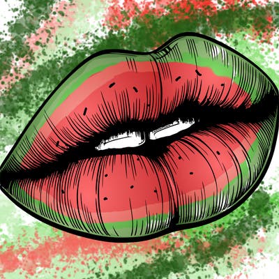 realistic lips