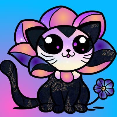 flower cat