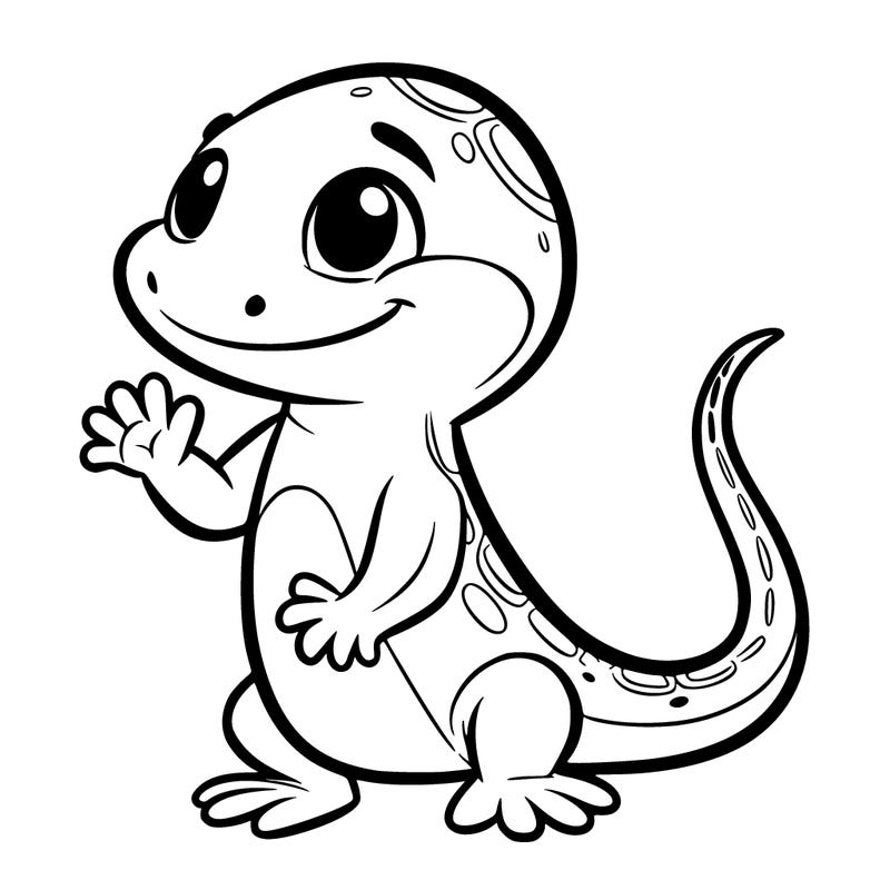 a cute lizzard