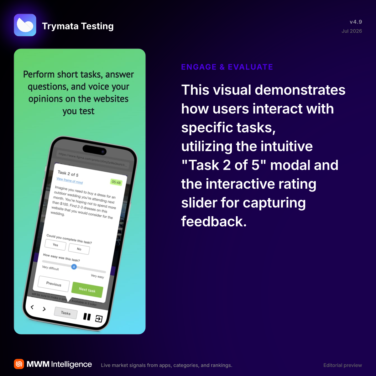 Trymata Testing - Developer Tools App | MWM