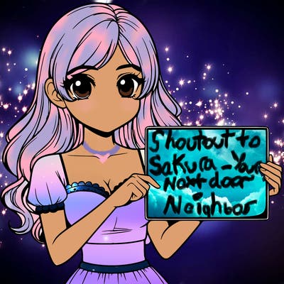 realistic pretty girl holding blank sign