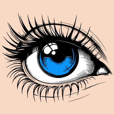 realistic eye