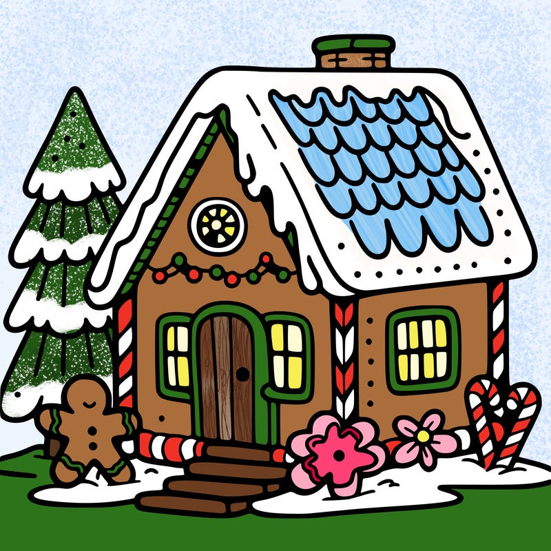 gingerbread house
