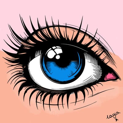 realistic eye
