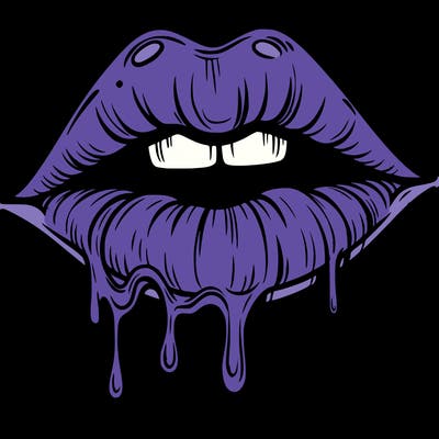 lips that look realistic and drip