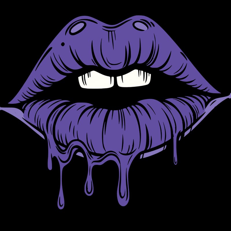 lips that look realistic and drip