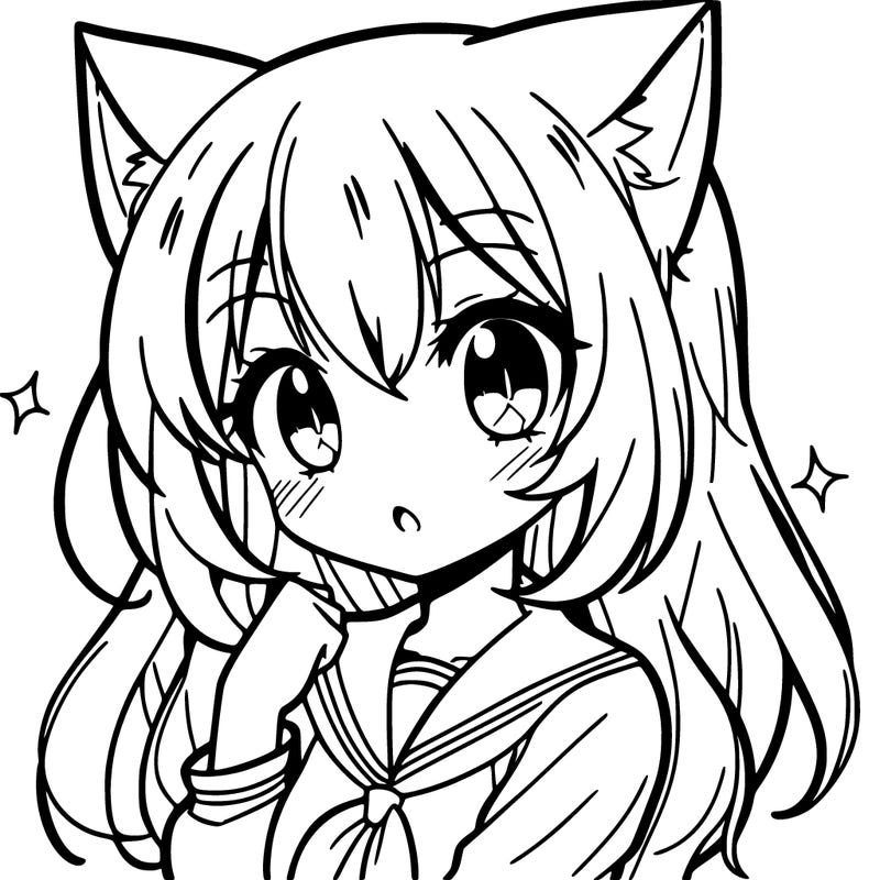 anime cat girl