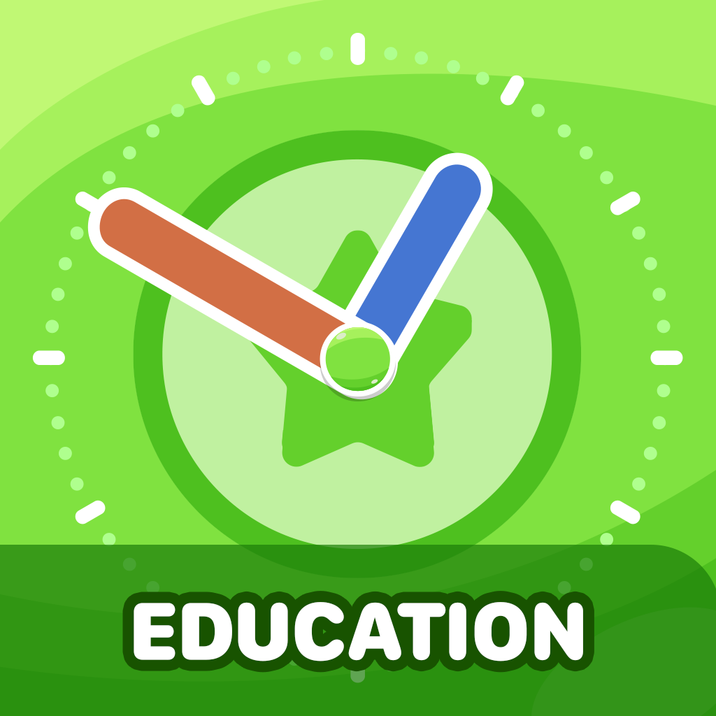 Clockwise read the clock EDU - Education App | MWM