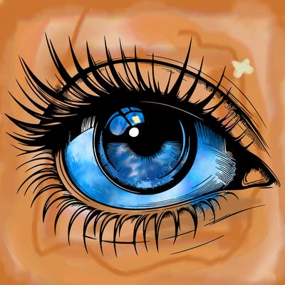 realistic eye
