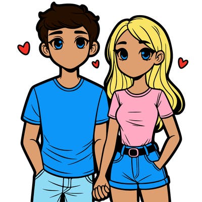 boyfriend and girlfriend