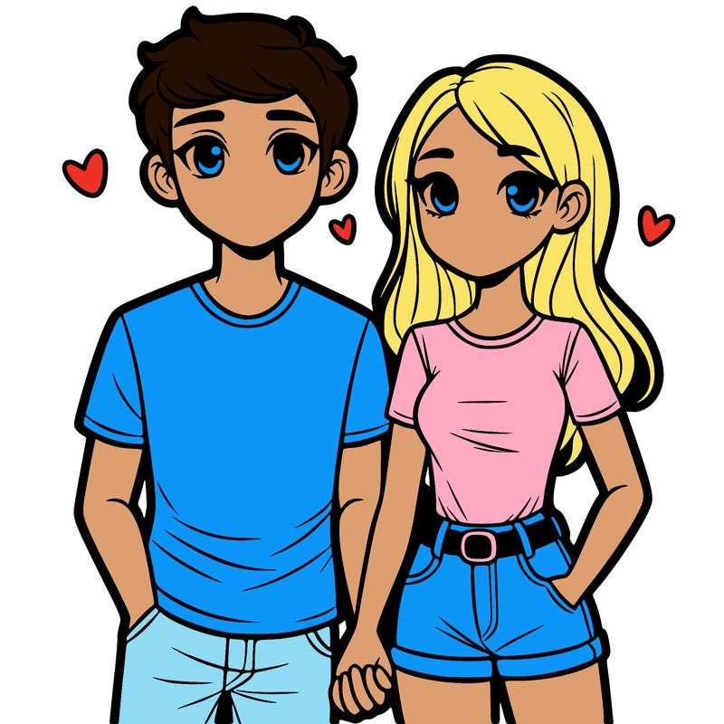 boyfriend and girlfriend