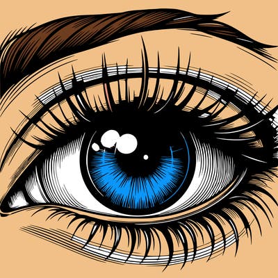 realistic eye