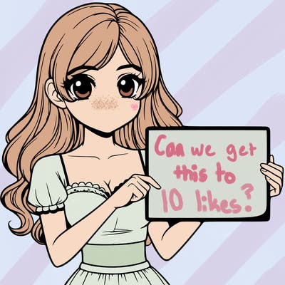 realistic pretty girl holding blank sign